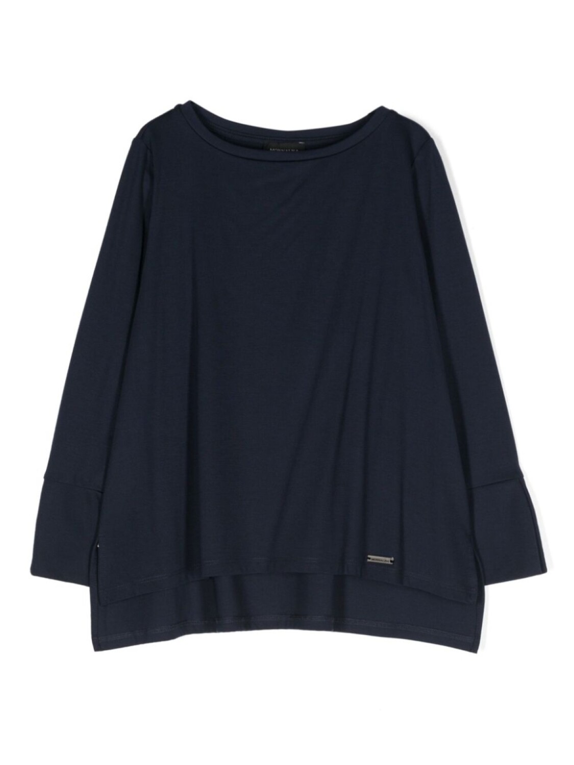 Футболка с длинными рукавами Monnalisa, синий 
Футболка с длинными рукавами Monnalisa, синий