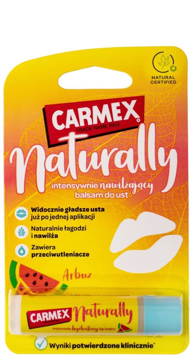 Carmex Naturally Watermelon бальзам для губ, 4.2 g
Carmex Naturally Watermelon бальзам для губ, 4.2 g
