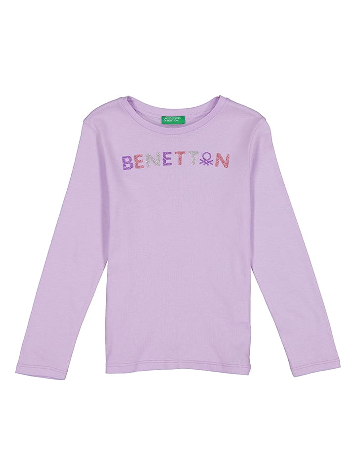 Рубашка с длинным рукавом Benetton, фиолетовый
Рубашка с длинным рукавом Benetton, фиолетовый