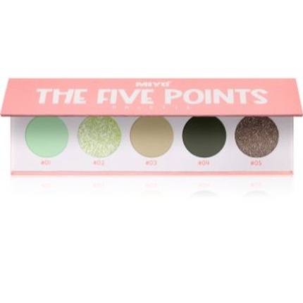 Тени для век The Five Points - Палитра теней для век Miyo
Тени для век The Five Points - Палитра теней для век Miyo