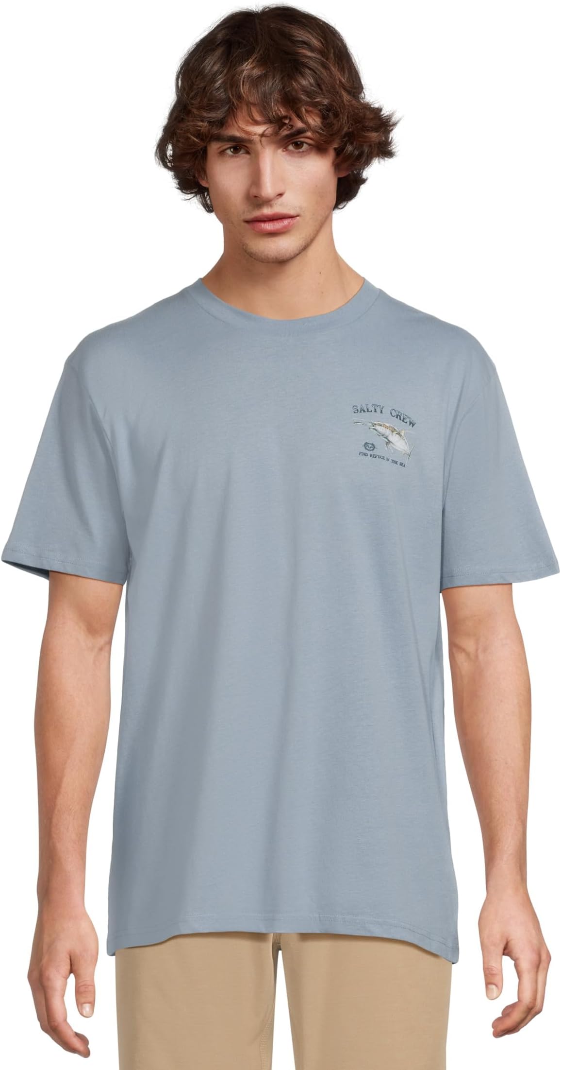 Мужская футболка Surface Classic с коротким рукавом Salty Crew, Blue Fog
Мужская футболка Surface Classic с коротким рукавом Salty Crew, Blue Fog