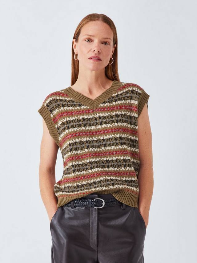 Fleres Fair Isle майка из шерсти Weekend MaxMara, Camel/Multi
Fleres Fair Isle майка из шерсти Weekend MaxMara, Camel/Multi