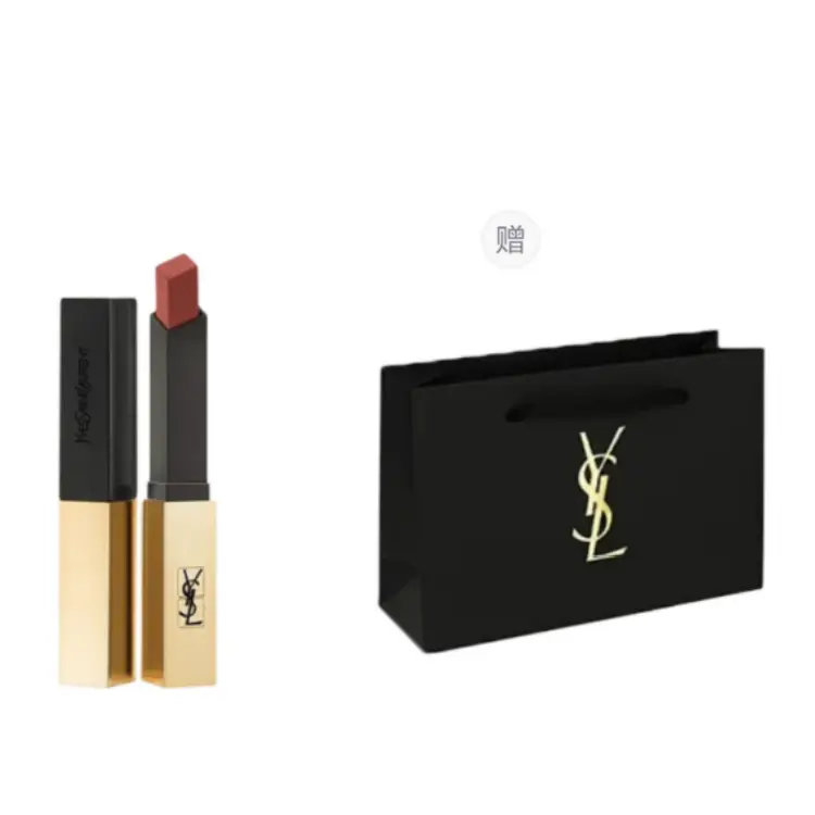 Тонкий тюбик помады в тонкую полоску с золотым слитком, сумка для покупок, наборы одежды, бархатная стойкая матовая помада Saint Laurent, n°416 tomato красный
Тонкий тюбик помады в тонкую полоску с золотым слитком, сумка для покупок, наборы одежды, бархатная стойкая матовая помада Saint Laurent, n°416 tomato красный