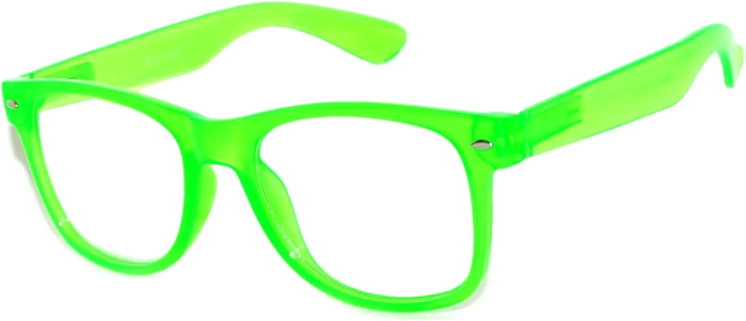 Классические винтажные солнцезащитные очки OWL в стиле 80-х с прозрачными и дымчатыми линзами, в оригинальной, яркой оправе, Glow Frame / Clear Lens - Green
Классические винтажные солнцезащитные очки OWL в стиле 80-х с прозрачными и дымчатыми линзами, в оригинальной, яркой оправе, Glow Frame / Clear Lens - Green