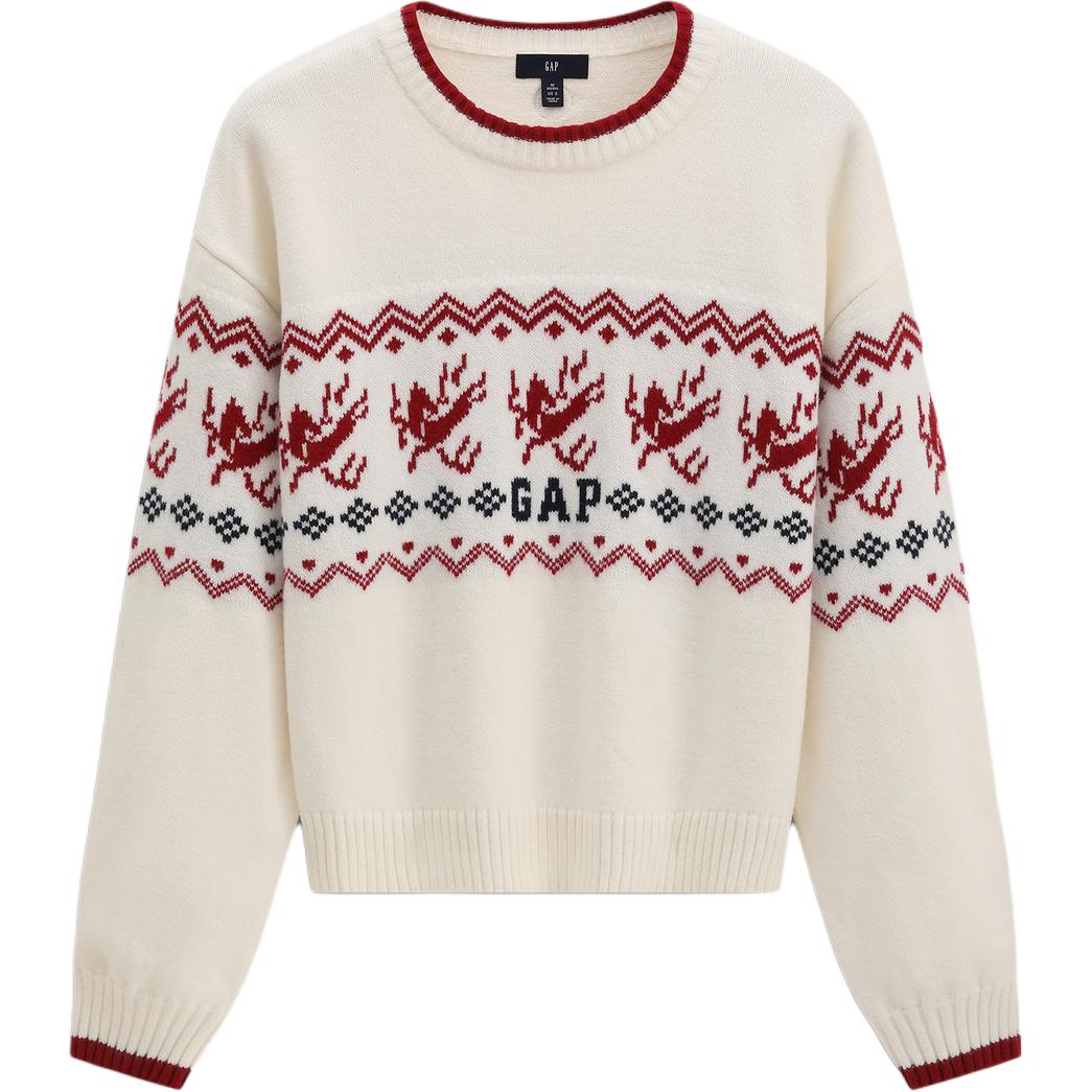 GUGONGLIANMING Вязаный свитер женский GAP, айвори белый
GUGONGLIANMING Вязаный свитер женский GAP, айвори белый