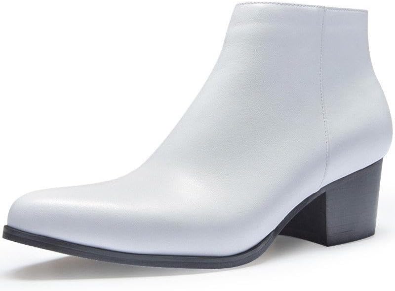 Мужские кожаные ботинки WAOLSU в британском стиле с остроконечным носком, молнией, на щиколотку и с кубинским каблуком, броги, белый
Мужские кожаные ботинки WAOLSU в британском стиле с остроконечным носком, молнией, на щиколотку и с кубинским каблуком, броги, белый