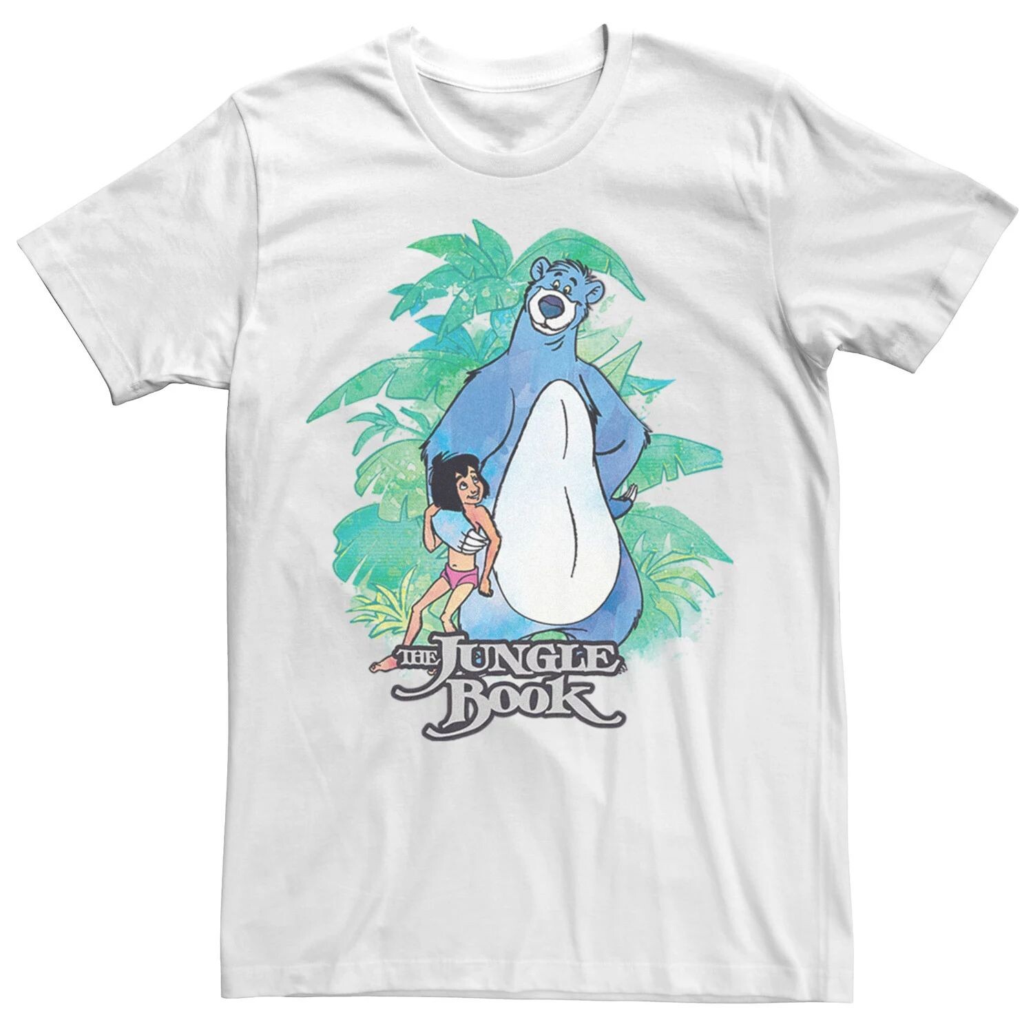 Мужская футболка Disney's The Jungle Book с рисунком Маугли и Балу Licensed Character
Мужская футболка Disney's The Jungle Book с рисунком Маугли и Балу Licensed Character