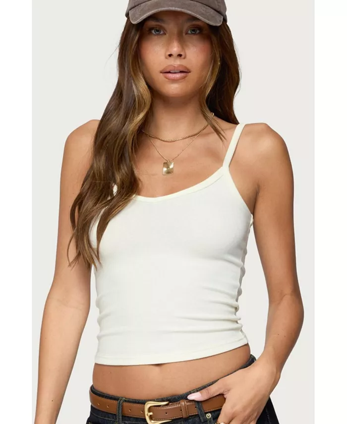 Женская майка Aspyn с V-образным вырезом и отделкой в рубчик Edikted, белый
Женская майка Aspyn с V-образным вырезом и отделкой в рубчик Edikted, белый