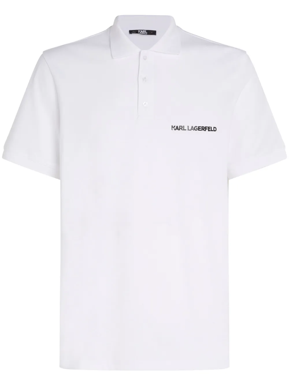Рубашка поло из органического хлопка с логотипом KARL LAGERFELD, белый
Рубашка поло из органического хлопка с логотипом KARL LAGERFELD, белый