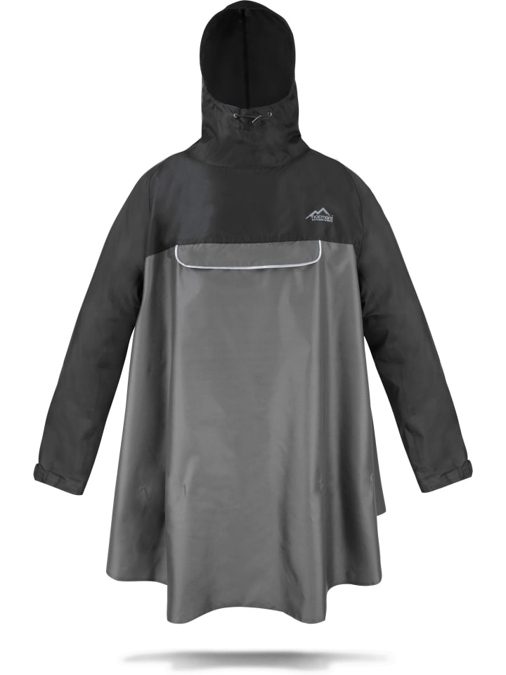 Дождевик Normani Outdoor Sports, черный/серый
Дождевик Normani Outdoor Sports, черный/серый