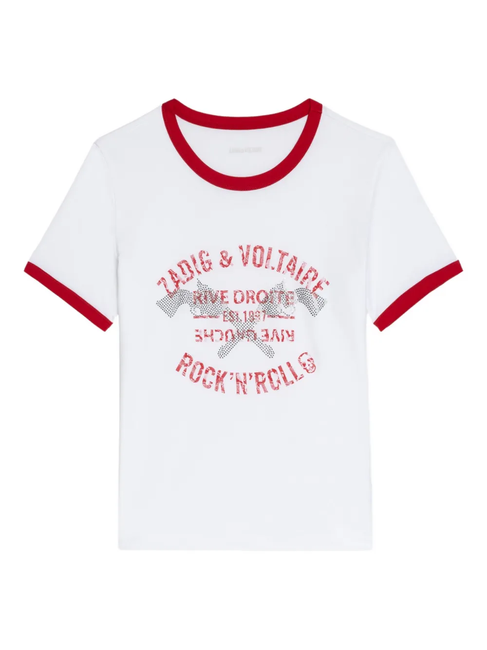 Футболка, украшенная стразами Zadig&Voltaire, белый
Футболка, украшенная стразами Zadig&Voltaire, белый