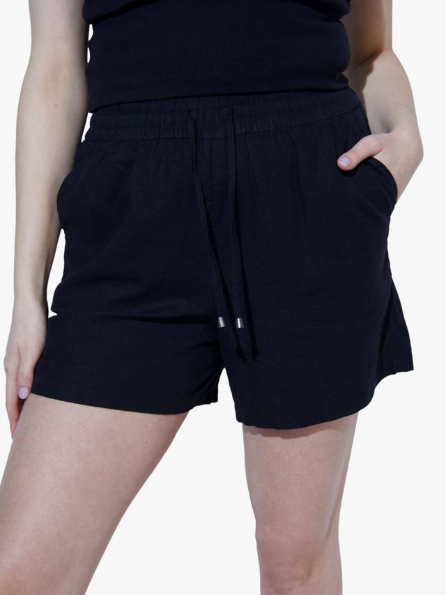 Повседневные шорты свободного кроя из льняной смеси Lovall, Black
Повседневные шорты свободного кроя из льняной смеси Lovall, Black