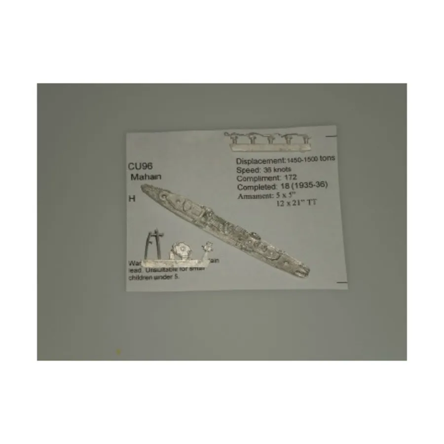 Махан, Figurehead Ships - WWII Coastal Forces - United States (1:1250) (Noble Miniatures)
Махан, Figurehead Ships - WWII Coastal Forces - United States (1:1250) (Noble Miniatures)