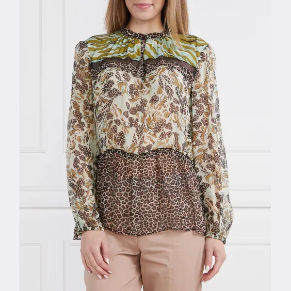 Блузка стандартного кроя Marc Cain, зеленый
Блузка стандартного кроя Marc Cain, зеленый