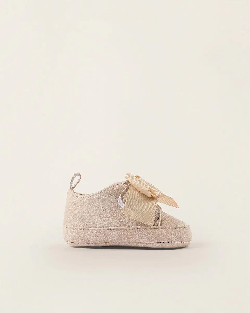 Пинетки для девочки с застежкой-липучкой и бантиком Zippy, бежевый
Пинетки для девочки с застежкой-липучкой и бантиком Zippy, бежевый