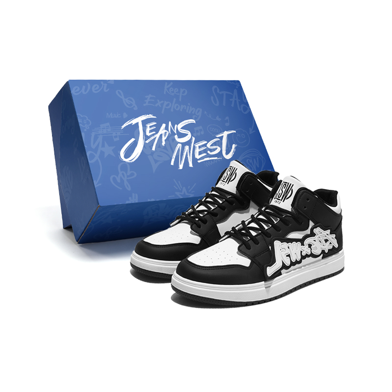 Нескользящие, амортизирующие, износостойкие, легкие, средней высоты, мужские кроссовки для скейтбординга JEANSWEST, Black White
Нескользящие, амортизирующие, износостойкие, легкие, средней высоты, мужские кроссовки для скейтбординга JEANSWEST, Black White