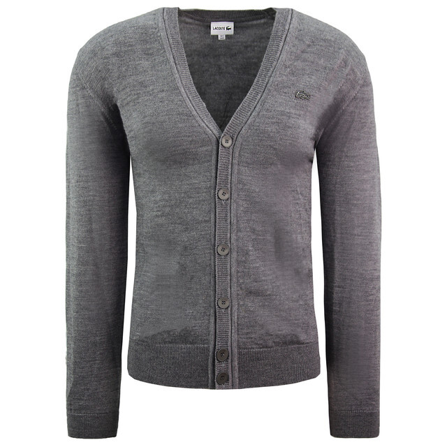 Мужской свитер на пуговицах Lacoste, серый
Мужской свитер на пуговицах Lacoste, серый