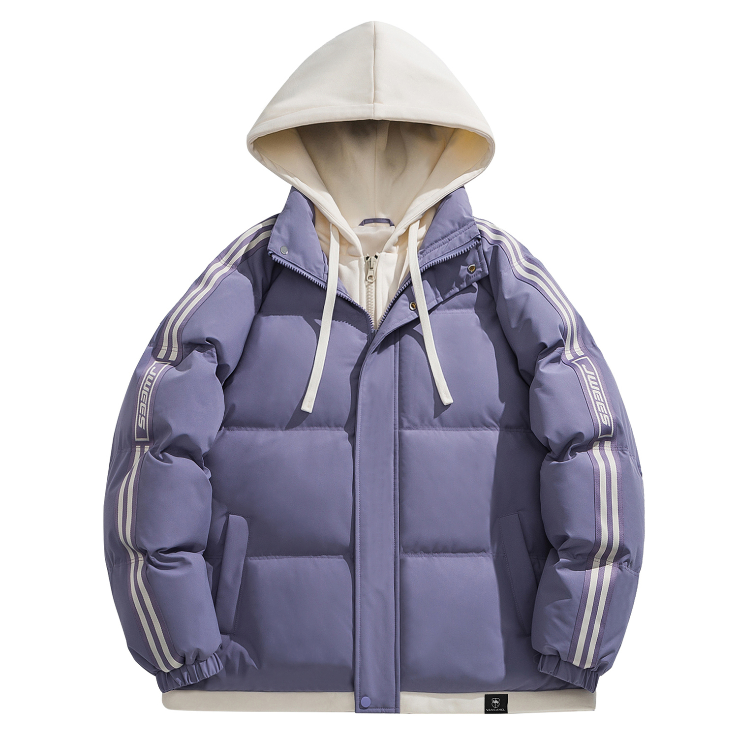 Пуховик Unisex Hooded Moderate Padded VanCamel, фиолетовый
Пуховик Unisex Hooded Moderate Padded VanCamel, фиолетовый