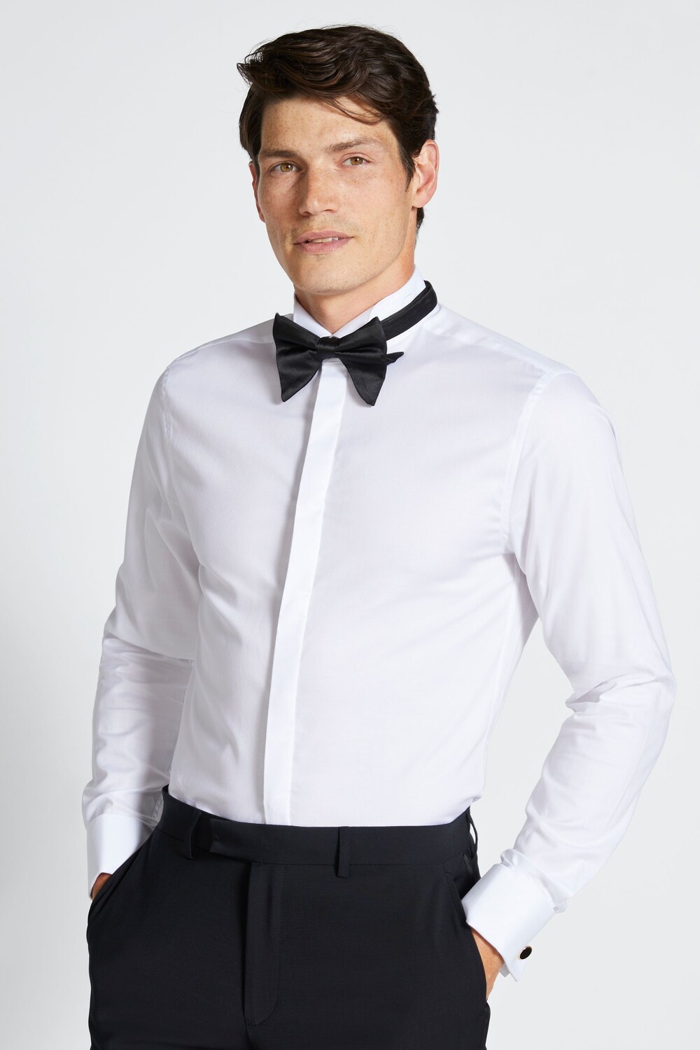 Белое платье из мха приталенного кроя с воротником и декоративной складкой MOSS, белый
Белое платье из мха приталенного кроя с воротником и декоративной складкой MOSS, белый