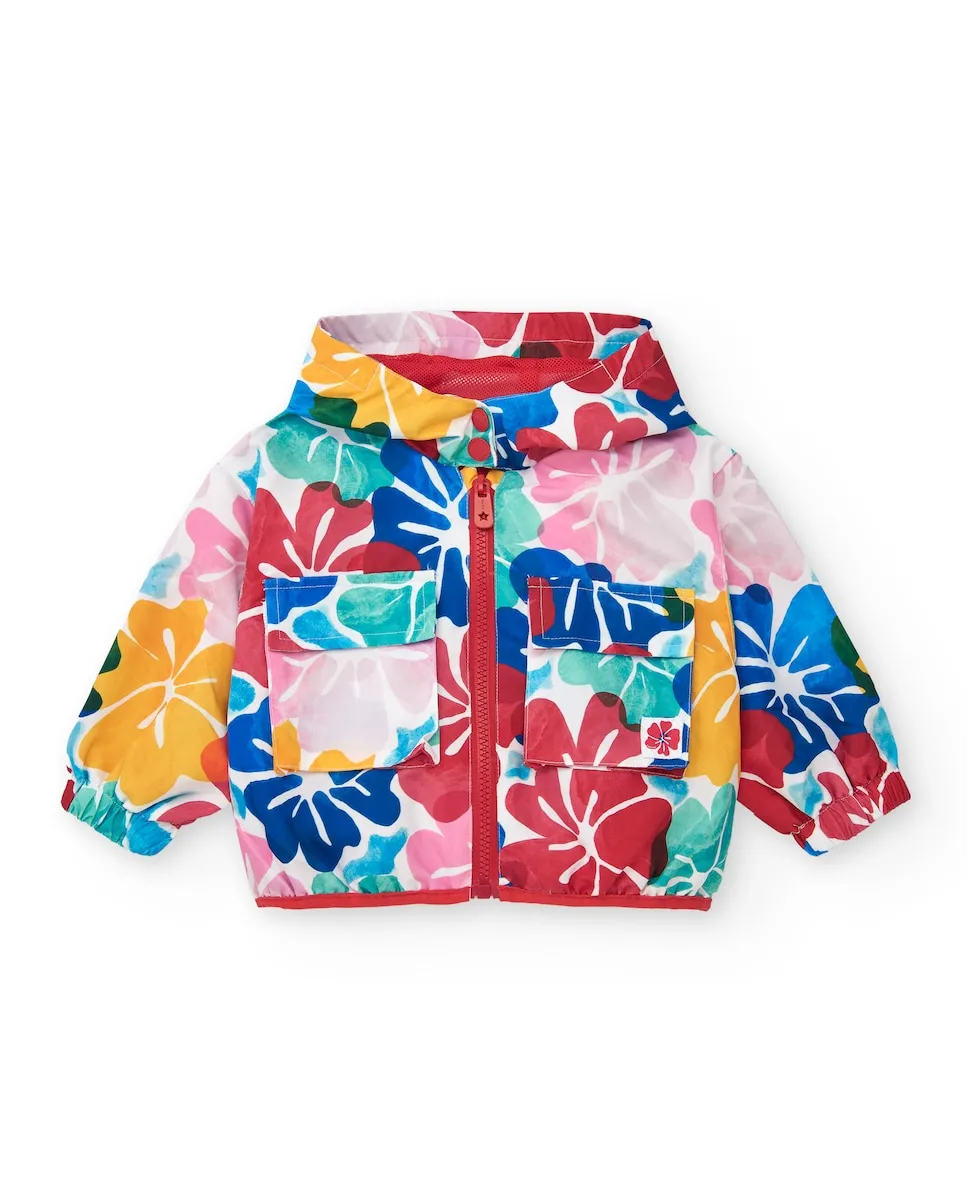 Ветровка для девочки с принтом, капюшоном и молнией Tuc tuc, многоцветный
Ветровка для девочки с принтом, капюшоном и молнией Tuc tuc, многоцветный