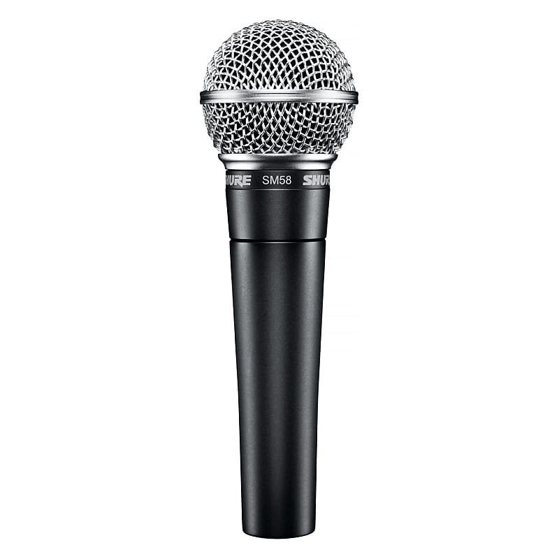 Динамический вокальный микрофон Shure SM58 Handheld Cardioid Dynamic Microphone
Динамический вокальный микрофон Shure SM58 Handheld Cardioid Dynamic Microphone