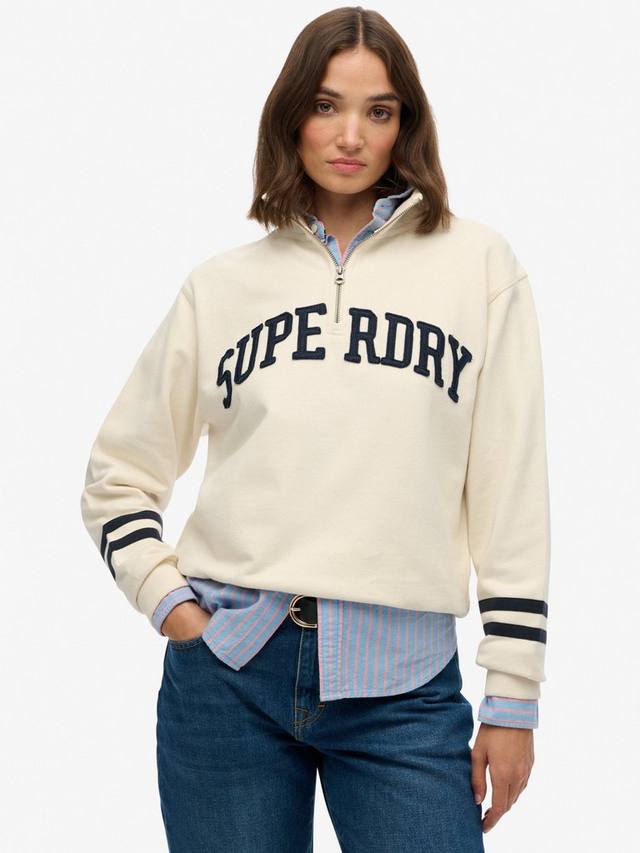 Свитшот с аппликацией Athletic Essentials на молнии до половины Superdry, Desert Bone White
Свитшот с аппликацией Athletic Essentials на молнии до половины Superdry, Desert Bone White