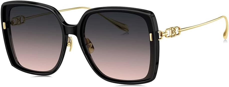 Женские модные элегантные солнцезащитные очки BOLON большого квадратного размера, эксклюзивный бренд очков EssilorLuxottica, Gloss Black/Gold/Gradient Pinkish Purple Bl5091
Женские модные элегантные солнцезащитные очки BOLON большого квадратного размера, эксклюзивный бренд очков EssilorLuxottica, Gloss Black/Gold/Gradient Pinkish Purple Bl5091