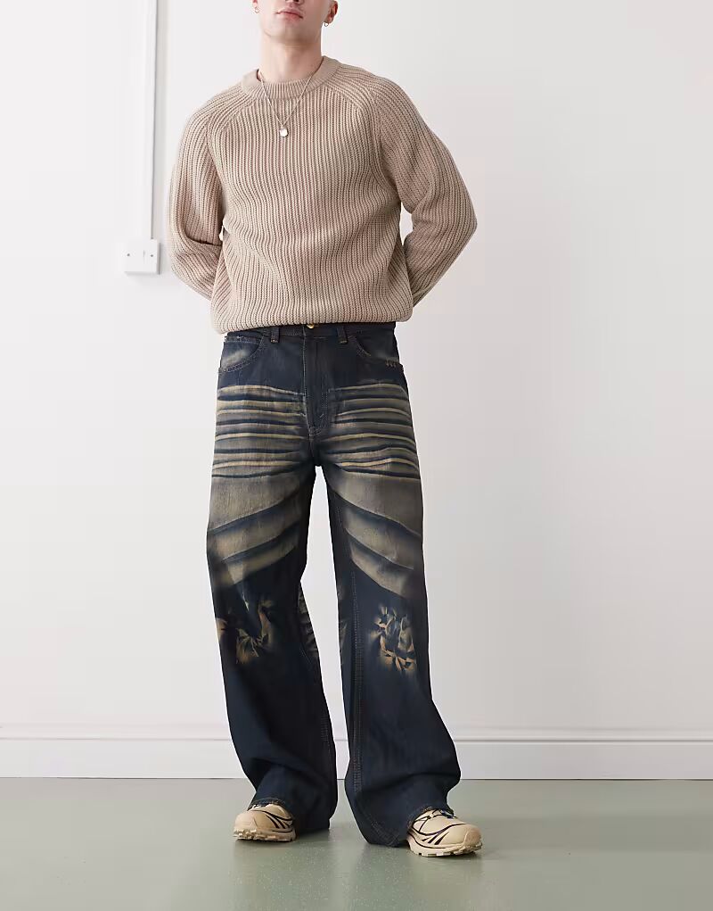 Дешевый понедельник свободные мешковатые джинсы насыщенного темно-синего цвета Cheap Monday
Дешевый понедельник свободные мешковатые джинсы насыщенного темно-синего цвета Cheap Monday