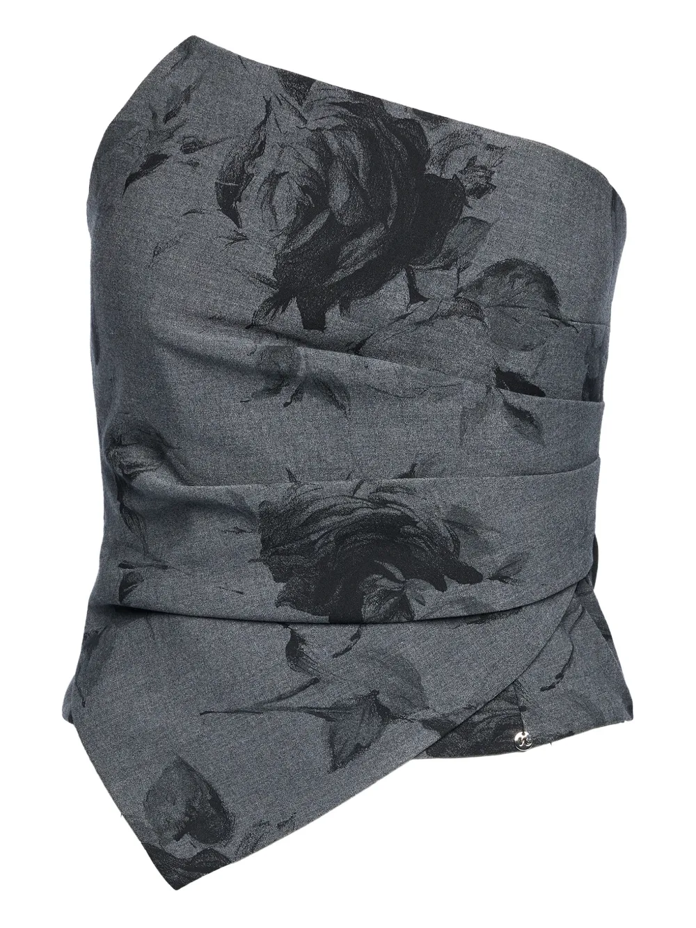 Топ без рукавов с цветочным принтом Nissa, серый
Топ без рукавов с цветочным принтом Nissa, серый