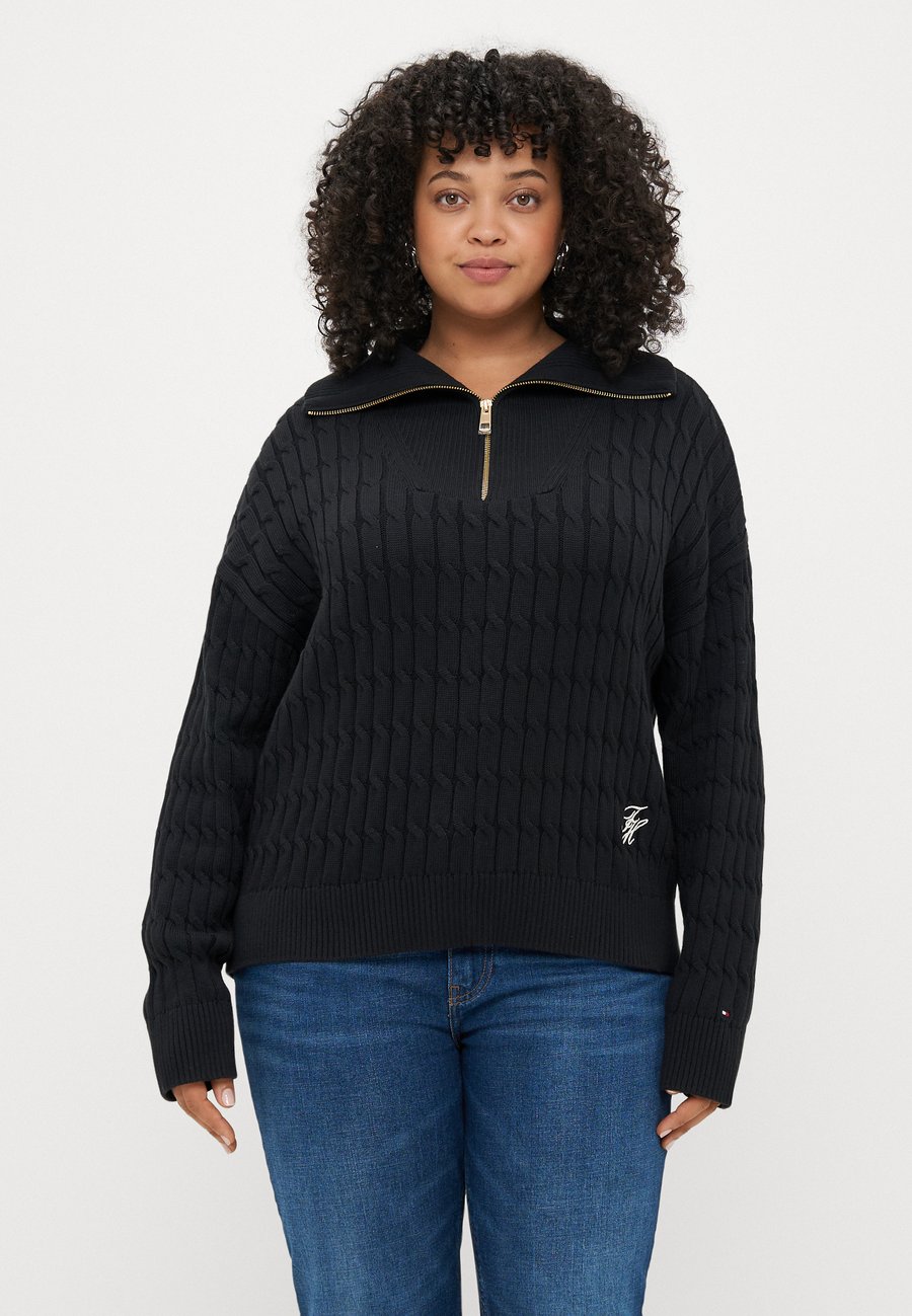 Джемпер Tommy Hilfiger Curve CABLE ZIP , Black
Джемпер Tommy Hilfiger Curve CABLE ZIP , Black