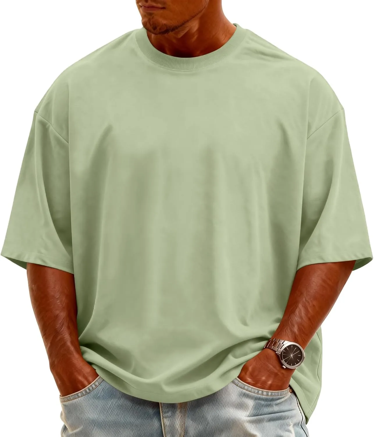 Футболка мужская Short Sleeve Crewneck, Lightweight Oversized hayudier
Футболка мужская Short Sleeve Crewneck, Lightweight Oversized hayudier