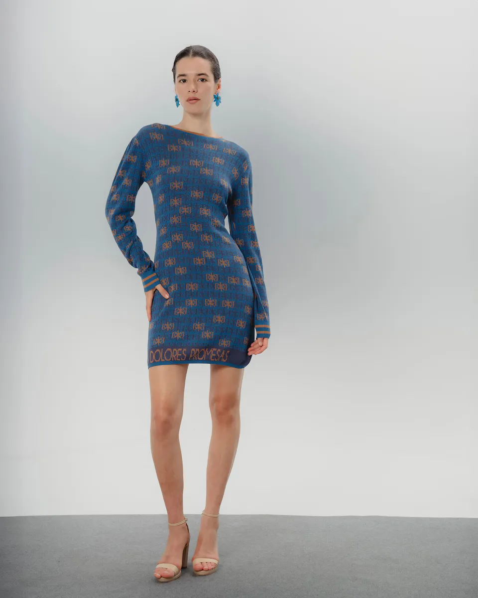 Короткое платье с длинными рукавами Dolores Dolores Promesas, синий
Короткое платье с длинными рукавами Dolores Dolores Promesas, синий