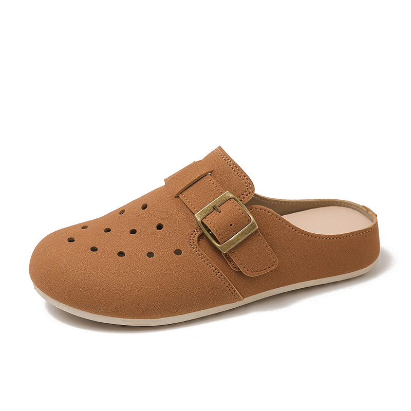 KUPE Мужские противоскользящие тапочки с закрытым носком на резиновой подошве - верблюжий, цвет Camel
KUPE Мужские противоскользящие тапочки с закрытым носком на резиновой подошве - верблюжий, цвет Camel