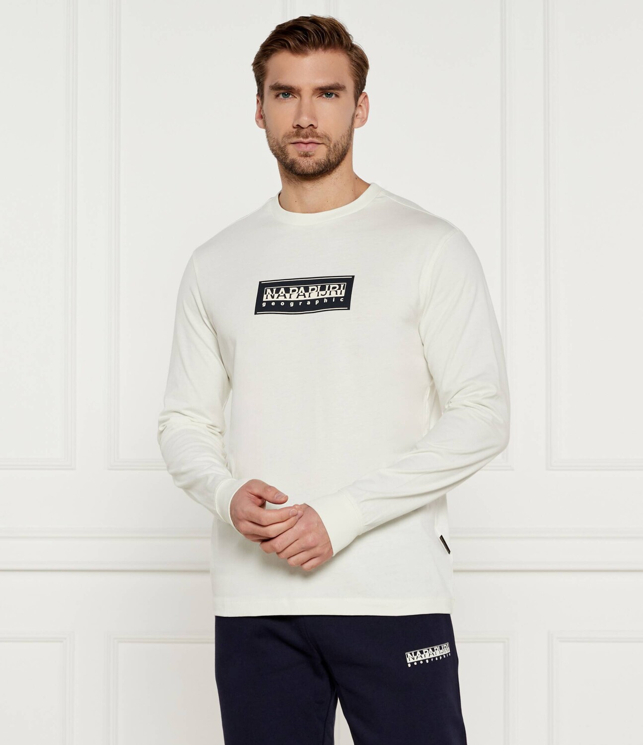 Лонгслив Napapijri S-BOX Regular Fit, экрю
Лонгслив Napapijri S-BOX Regular Fit, экрю