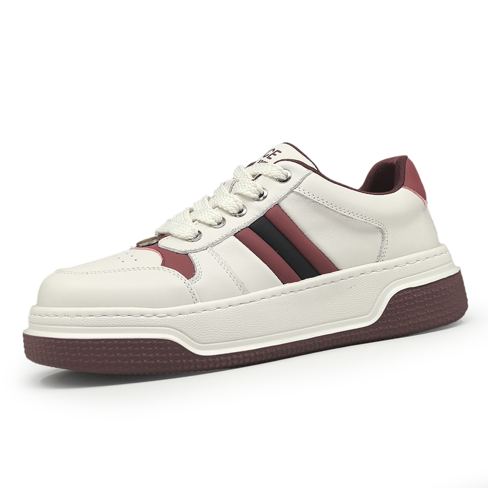 Нескользящие, износостойкие, дышащие, увеличивающие рост низкие мужские кроссовки для скейтбординга SENJIALUO, White Black
Нескользящие, износостойкие, дышащие, увеличивающие рост низкие мужские кроссовки для скейтбординга SENJIALUO, White Black