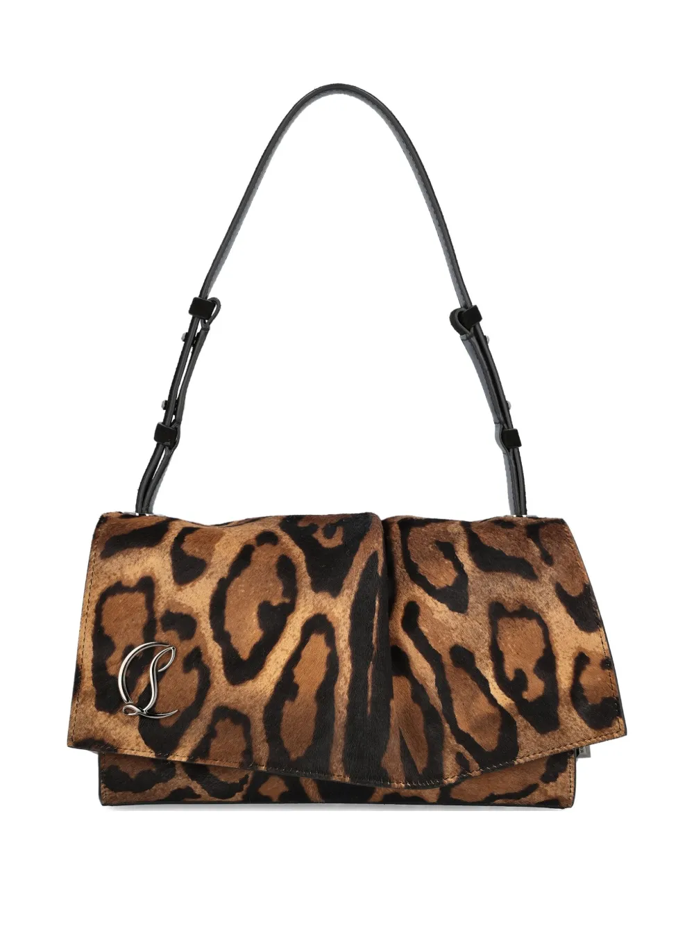 Объемная леопардовая сумка на плечо Christian Louboutin, коричневый
Объемная леопардовая сумка на плечо Christian Louboutin, коричневый