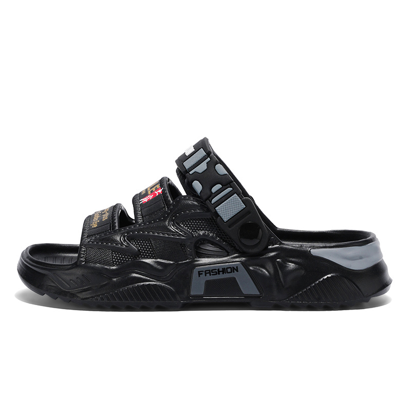 NANJIREN Пляжные сандалии мужские черные, цвет Black
NANJIREN Пляжные сандалии мужские черные, цвет Black