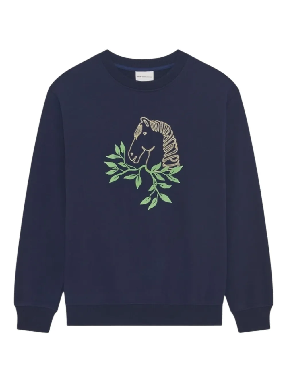 Толстовка Le Sweat Drôle De Monsieur, синий 
Толстовка Le Sweat Drôle De Monsieur, синий