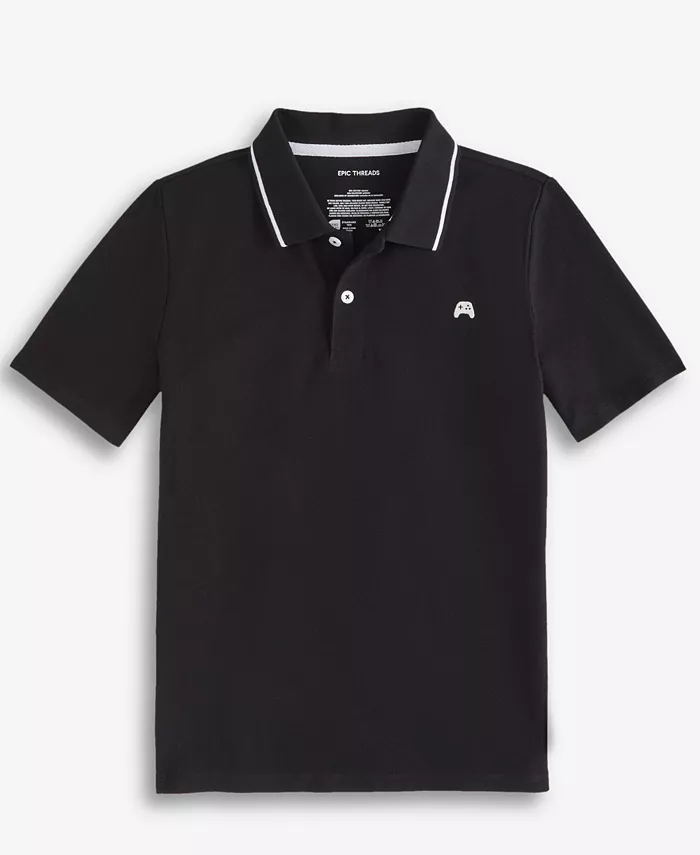 Пике-поло для мальчиков Little & Big Epic Threads, черный
Пике-поло для мальчиков Little & Big Epic Threads, черный