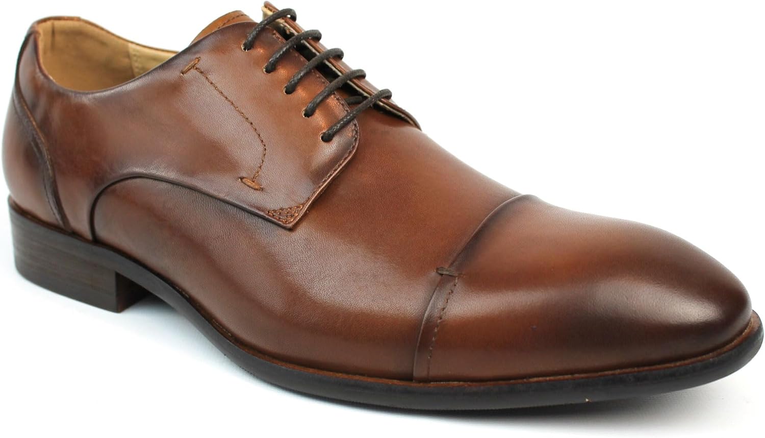 Мужские эксклюзивные туфли оксфорды с закрытой шнуровкой из натуральной кожи с носком-капто Azar Man, Cognac
Мужские эксклюзивные туфли оксфорды с закрытой шнуровкой из натуральной кожи с носком-капто Azar Man, Cognac