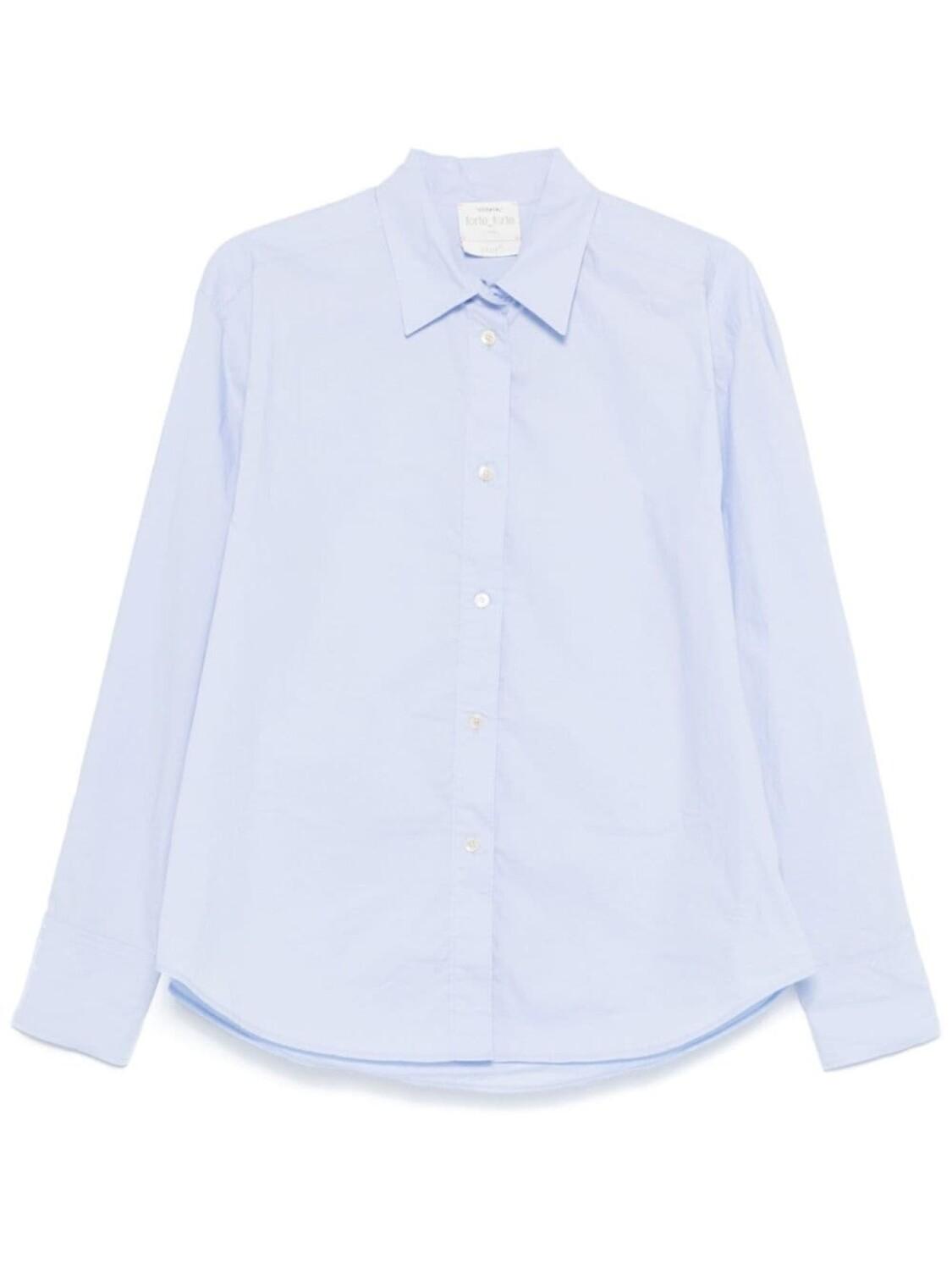 Forte Forte поплиновая рубашка, синий
Forte Forte поплиновая рубашка, синий