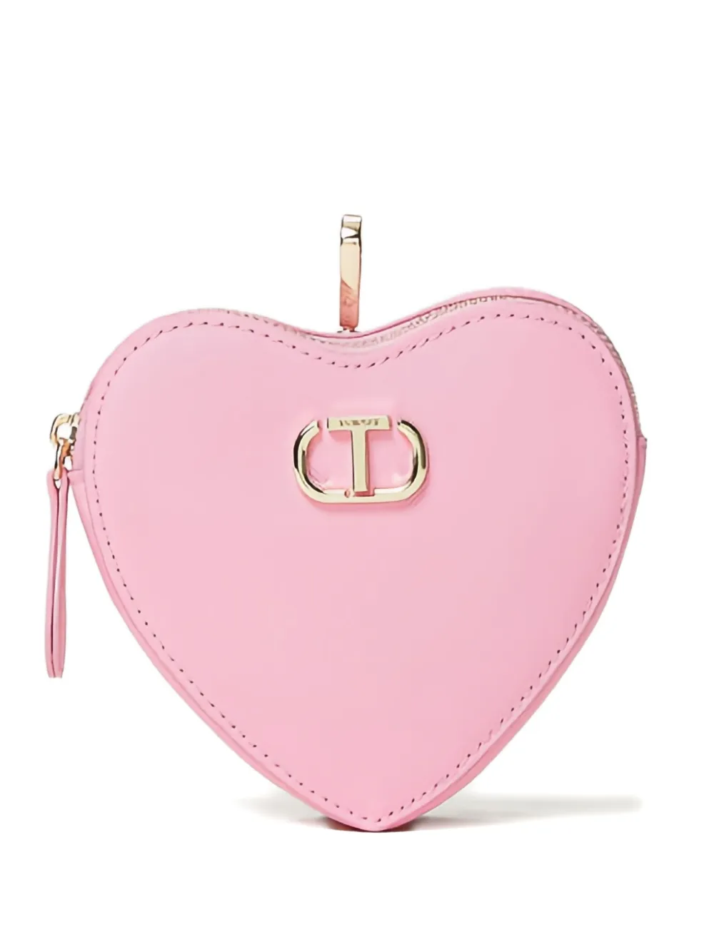 Кошелек в форме сердца с застежкой-молнией TWINSET, розовый
Кошелек в форме сердца с застежкой-молнией TWINSET, розовый