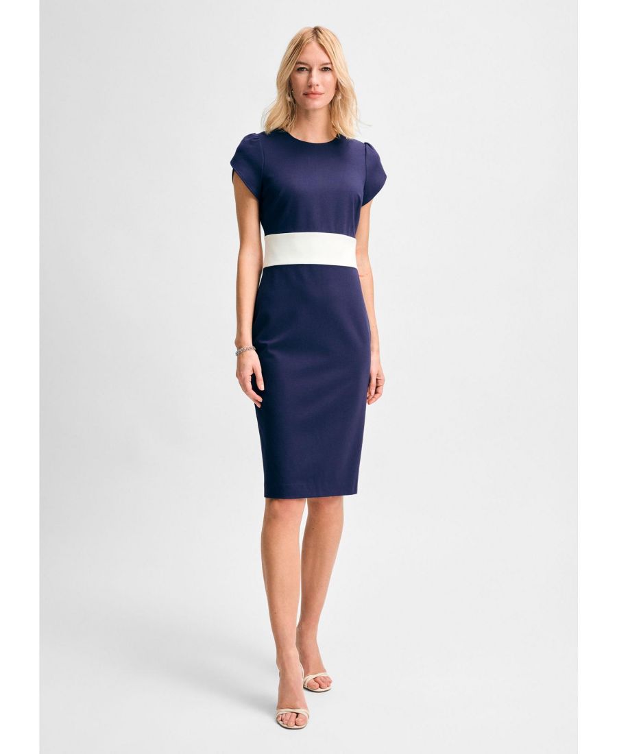 Женское платье из ткани понте с рукавами-тюльпанами Isaac Mizrahi, Navy/white
Женское платье из ткани понте с рукавами-тюльпанами Isaac Mizrahi, Navy/white