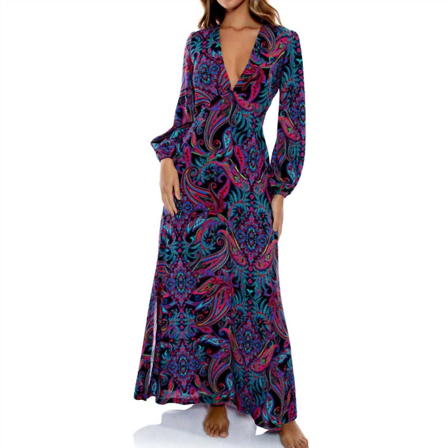 Платье макси Que Linda в черном цвете Luli Fama
Платье макси Que Linda в черном цвете Luli Fama