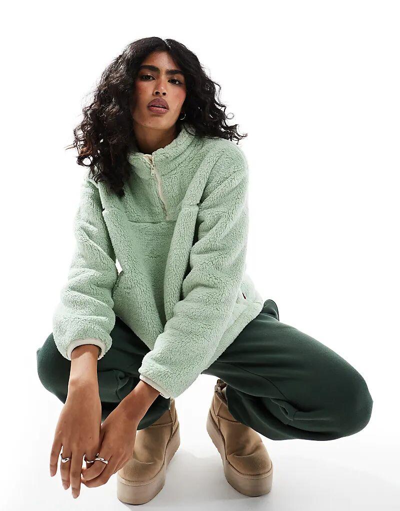 Толстовка Canyon Sherpa Borg с застежкой-молнией на половину длины зеленого цвета Levi's
Толстовка Canyon Sherpa Borg с застежкой-молнией на половину длины зеленого цвета Levi's