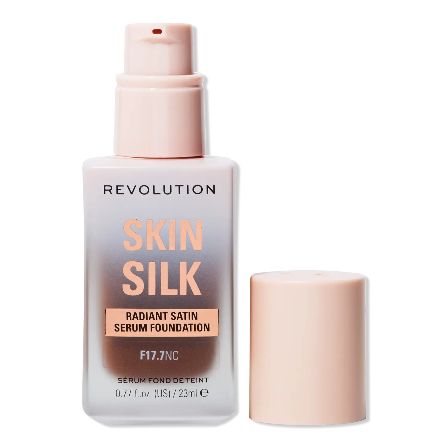 Тональный крем-сыворотка Skin Silk Revolution Beauty, F17.7NC (Deep skin tone, neutral cool undertone)
Тональный крем-сыворотка Skin Silk Revolution Beauty, F17.7NC (Deep skin tone, neutral cool undertone)