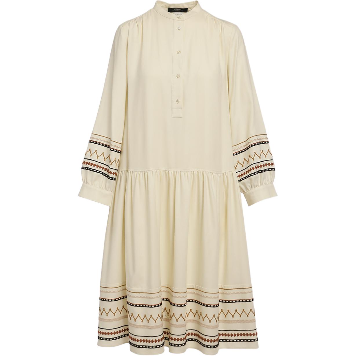 Женское платье с длинным рукавом WEEKEND MaxMara, экрю
Женское платье с длинным рукавом WEEKEND MaxMara, экрю