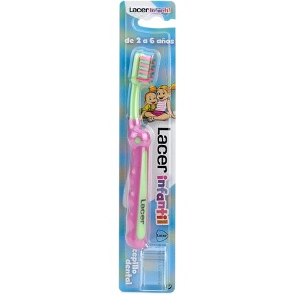 Детская зубная щетка 2-6 лет, Lacer
Детская зубная щетка 2-6 лет, Lacer