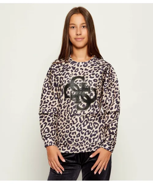 Толстовка Regular fit Guess, коричневый
Толстовка Regular fit Guess, коричневый