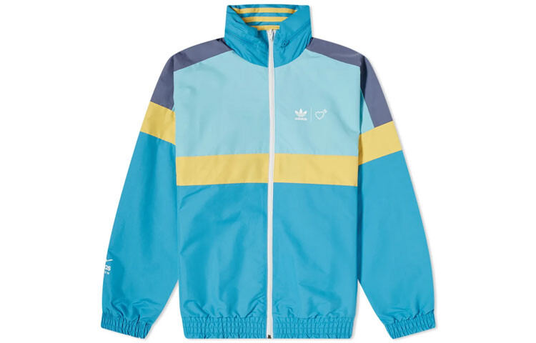 Куртка-ветровка Adidas X Human Made, синий 
Куртка-ветровка Adidas X Human Made, синий
